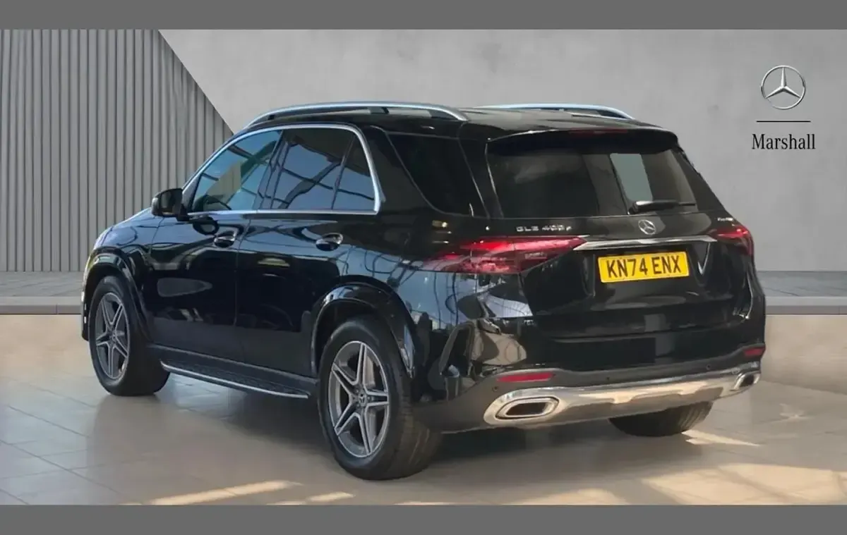 Used Mercedes GLE400 AMG line 381 HP (280 kW) 2024 Obsidian black metallic SUV