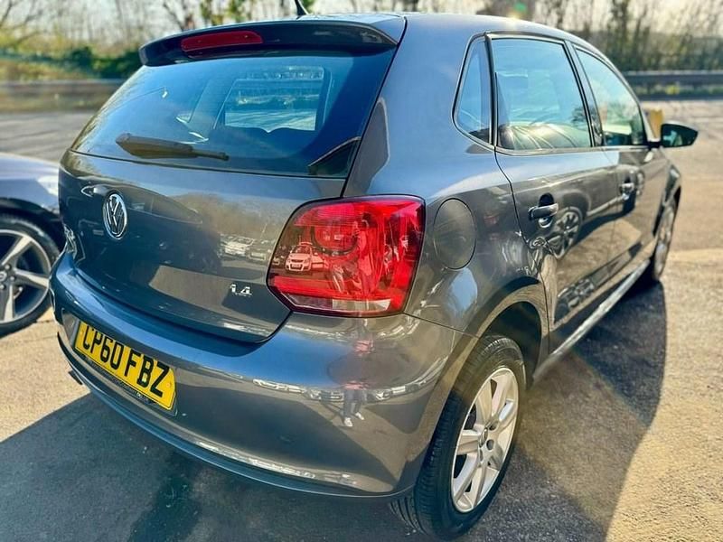 Used VW Polo SE 60 HP (44 kW) 2010 Blue Hatchback