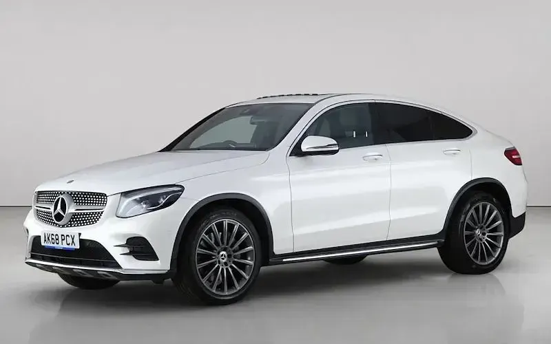 Used Mercedes GLC350 AMG line 258 HP (189 kW) 2018 White SUV