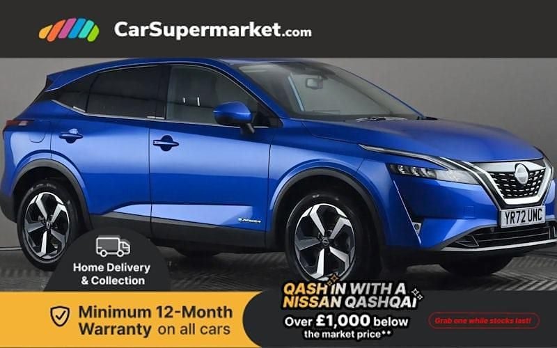 Used Nissan Qashqai N-Connecta 190 HP (139 kW) 2023 Blue SUV