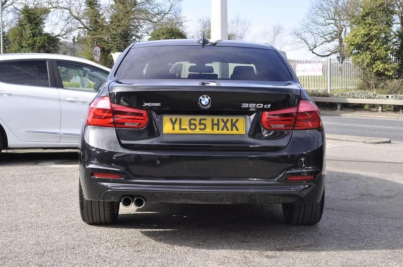 Used BMW 320 Sport Line 2016 Black Sedan