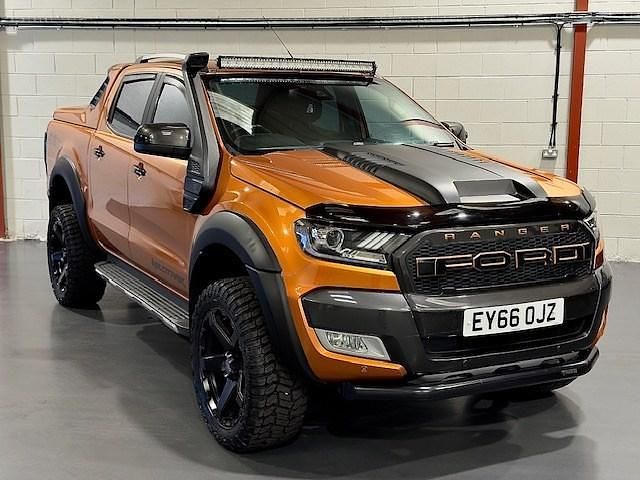 Orange Used 2016 Ford Ranger Wildtrack Pickup | £21,995 - Image 1/4
