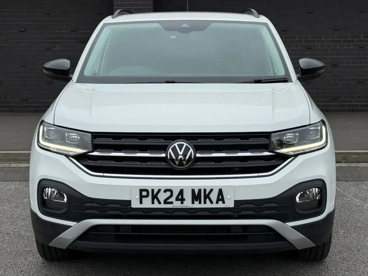 Used VW T-Cross Black Edition 115 HP (84 kW) 2024 White SUV