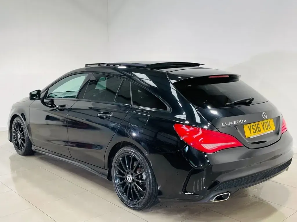 Used Mercedes CLA220 AMG 177 HP (130 kW) 2016 Black Coupe