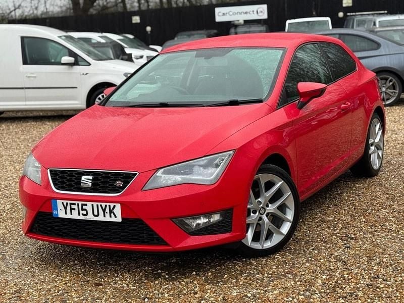 Red Used 2015 Seat Leon FR Hatchback | £7,944 (Fair price) - Image 1/3