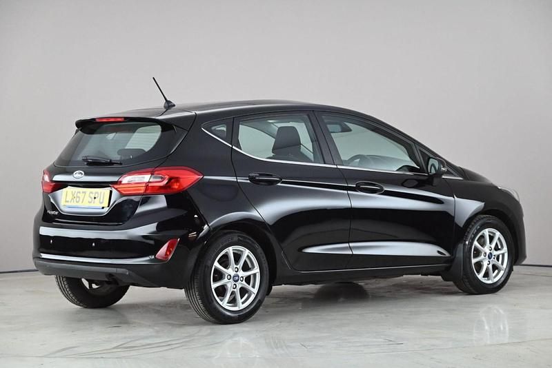 Used Ford Fiesta Zetec 2017 Black Hatchback
