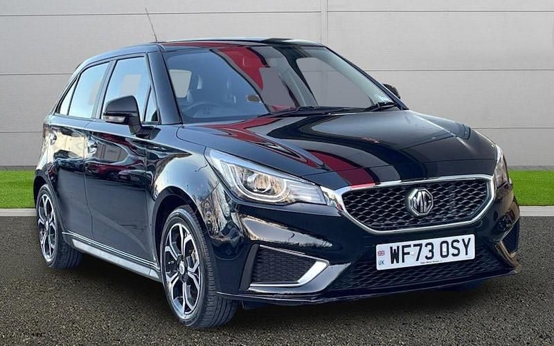 Used MG MG3 Exclusive 106 HP (77 kW) 2023 Black Hatchback