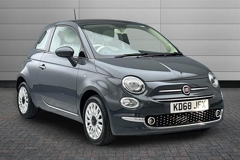 Used Fiat 500 Lounge 69 HP (50 kW) 2019 Urban white Hatchback