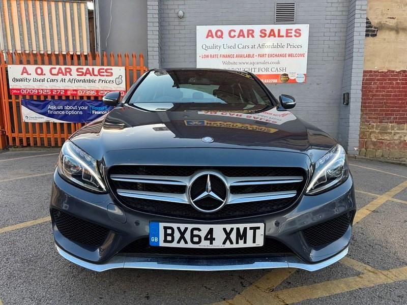 Used Mercedes C250 AMG line 2014 Grey Sedan