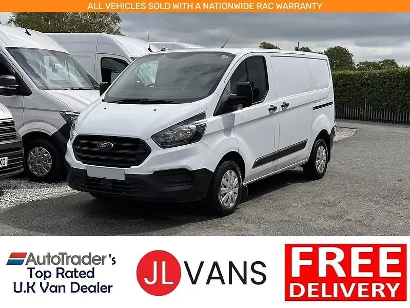 Used Ford Transit Custom 105 HP (77 kW) 2023 White Van