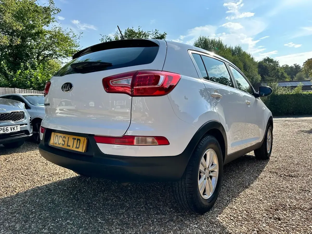 Used Kia Sportage 115 HP (84 kW) 2013 White SUV