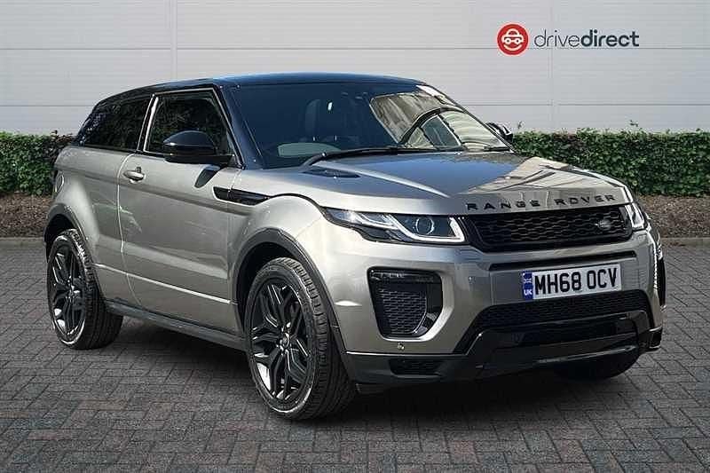 Silver Used 2019 Land Rover Range Rover evoque HSE Dynamic Coupe | £18,570 (Good price) - Image 1/4