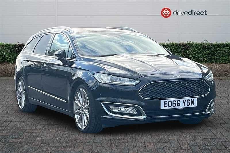 Black Used 2016 Ford Mondeo Vignale Estate | £12,822 (Expensive) - Image 1/4