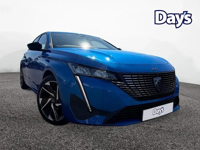 Used Peugeot 308 Allure Premium 130 HP (95 kW) 2023 Blue Hatchback