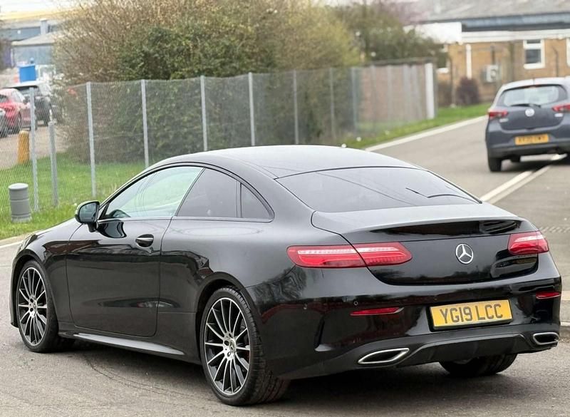 Used Mercedes E220 AMG line 194 HP (142 kW) 2019 Black Coupe