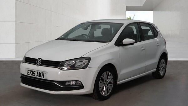 Used VW Polo SE 60 HP (44 kW) 2015 White Hatchback