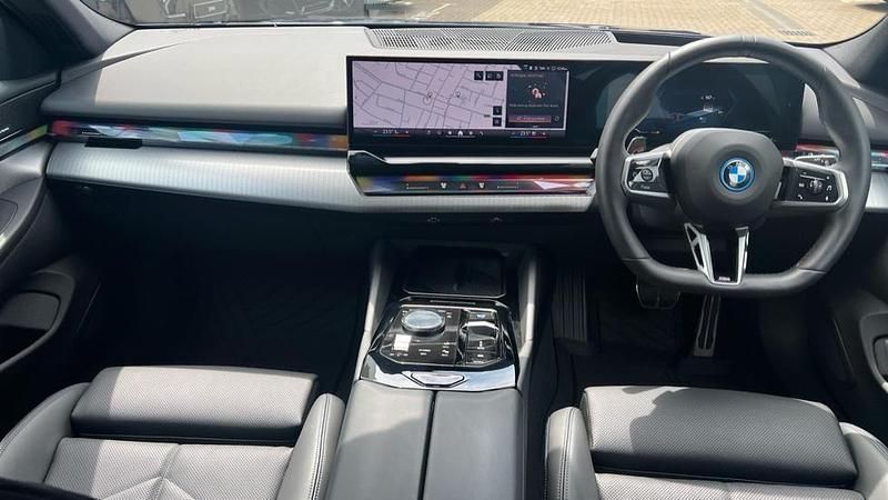 Used BMW i5 M Sport 250 kW (340 HP) 2025 Phytonic blue metallic paint  Sedan