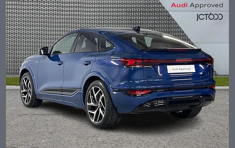 Used Audi Q6 e-tron Advanced 284 kW (387 HP) 2025 Blue SUV