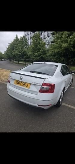 Used Skoda Octavia SE L 150 HP (110 kW) 2017 White Hatchback