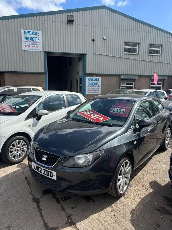 Used Seat Ibiza Ecomotive 75 HP (55 kW) 2012 Grey Hatchback