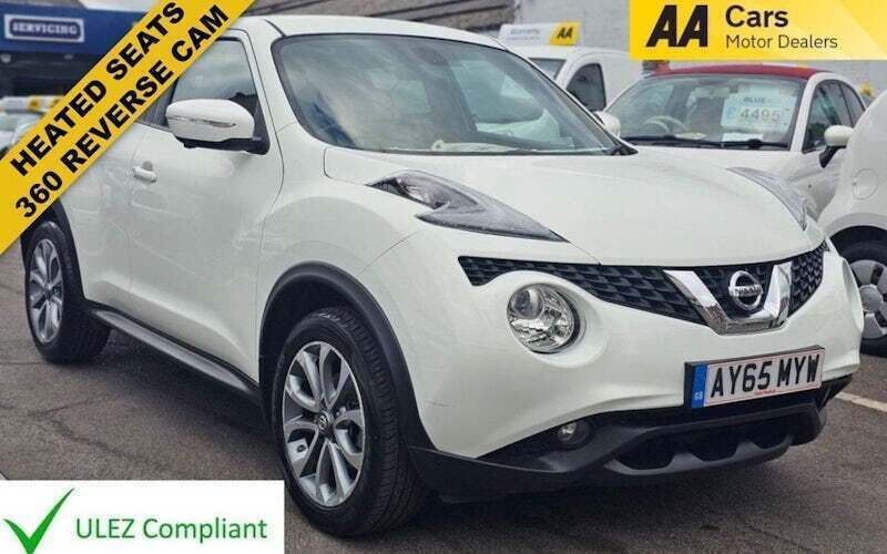 White Used 2015 Nissan Juke Tekna SUV | £5,995 (Fair price) - Image 1/3