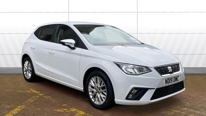 Used Seat Ibiza SE Technology 80 HP (58 kW) 2019 White Hatchback