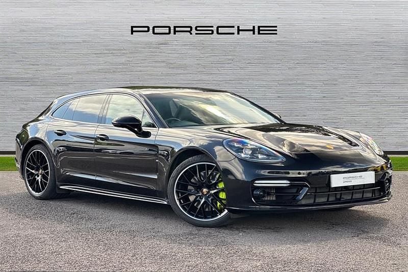 Jet black Used 2022 Porsche Panamera Sedan | £57,990 (Fair price) - Image 1/3
