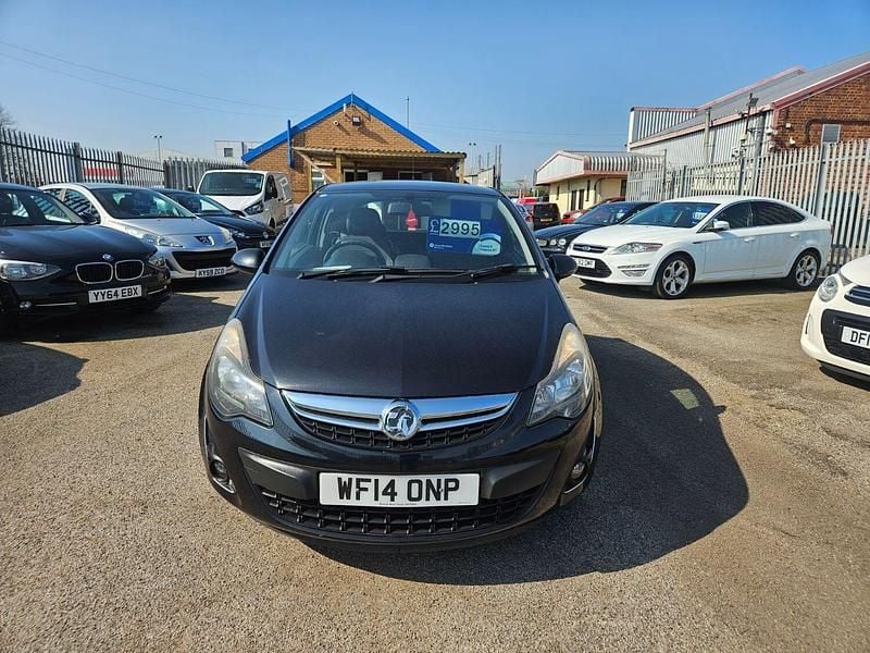 Used Vauxhall Corsa Excite 2014 Black Hatchback