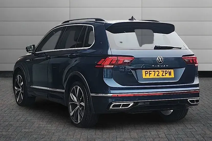 Used VW Tiguan R-line 150 HP (110 kW) 2023 Blue SUV