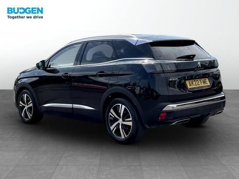 Black Used 2022 Peugeot 3008 Premium SUV | £18,500 (Good price) - Image 1/3