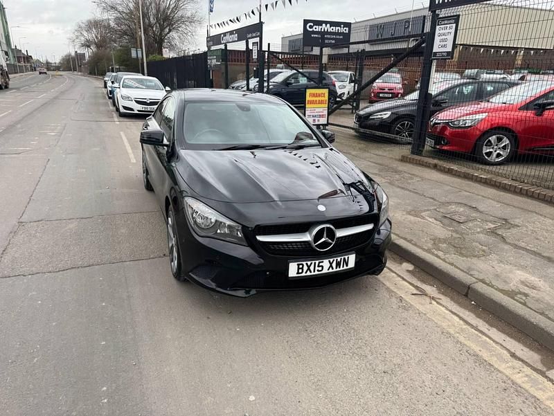 Used Mercedes CLA220 2015 Black Sedan