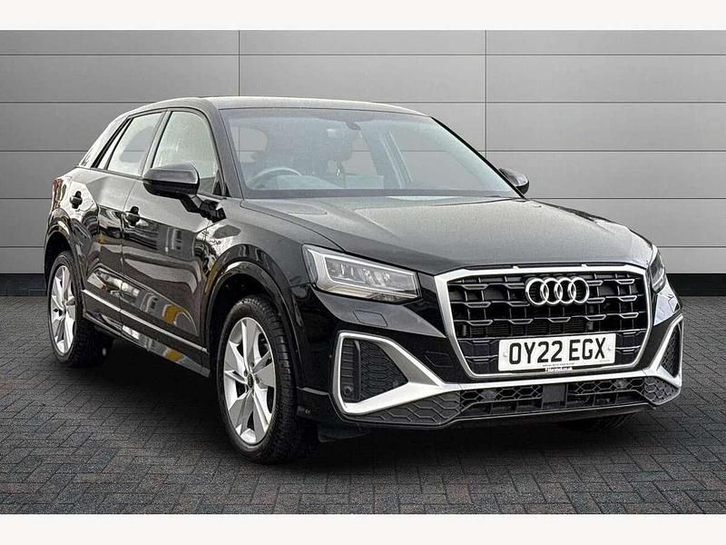 Mythos black met Used 2022 Audi Q2 S-Line SUV | £18,990 (Fair price) - Image 1/4