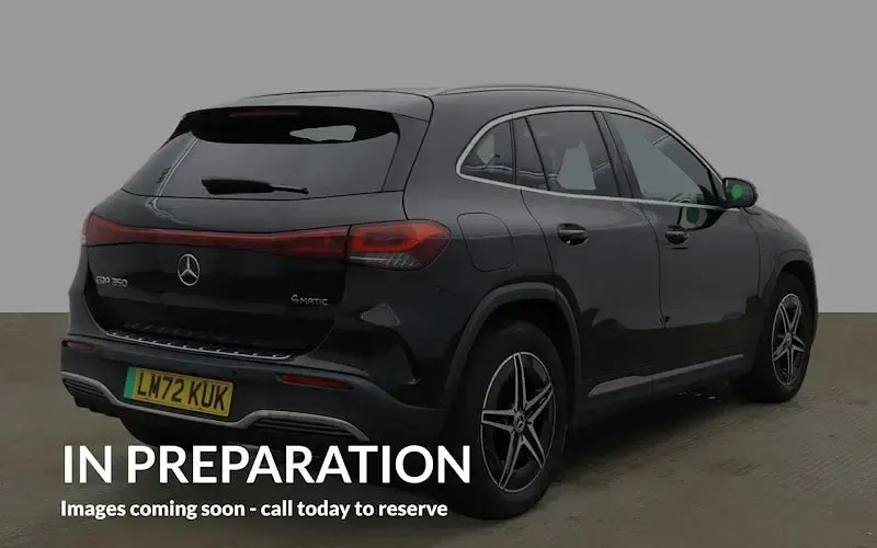 Used Mercedes EQA350 AMG line 214 kW (292 HP) 2022 Black SUV