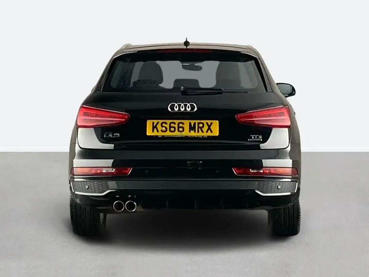 Used Audi Q3 S-Line 150 HP (110 kW) 2016 Black SUV