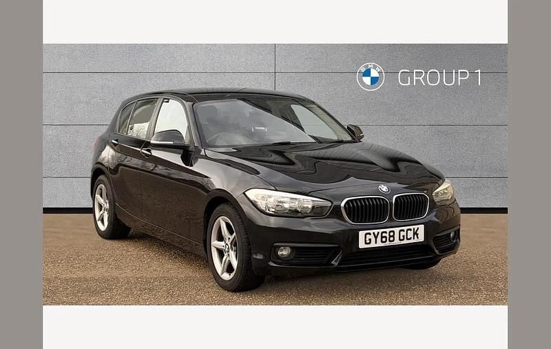 Black Used 2018 BMW 118 Comfort Edition Hatchback | £11,995 (Good price) - Image 1/4