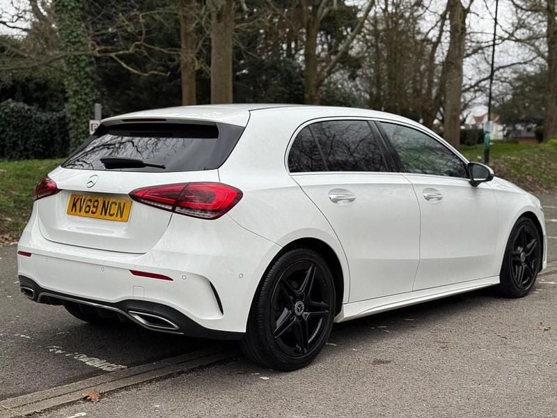 Used Mercedes A180 AMG Line Premium 2019 White Hatchback