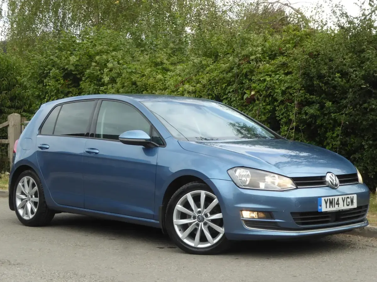 Used VW Golf VII GT 2014 Blue Hatchback