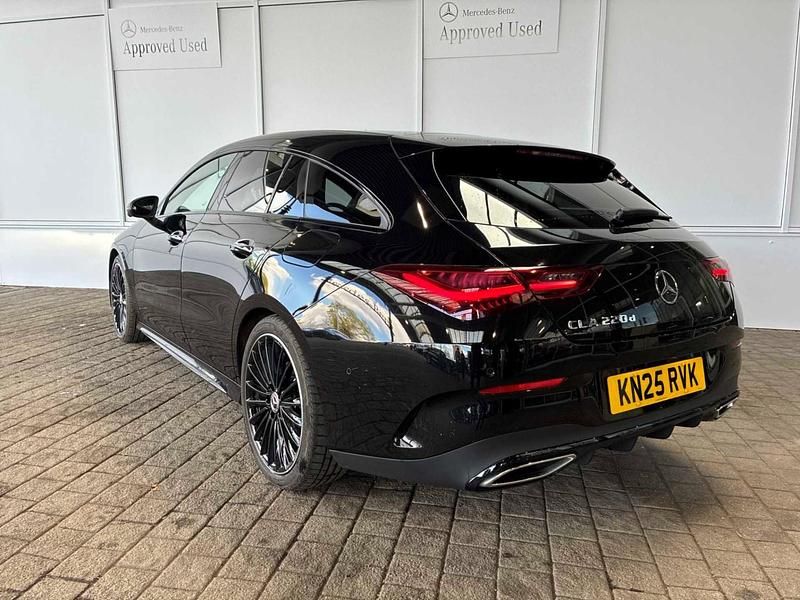 Used Mercedes CLA220 AMG Line Premium Plus 2025 Black Sedan