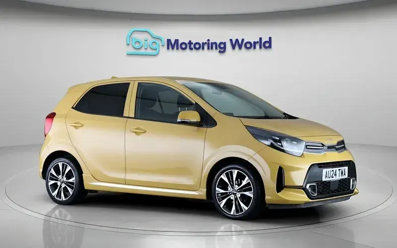Used Kia Picanto GT-Line 67 HP (49 kW) 2024 Yellow Hatchback