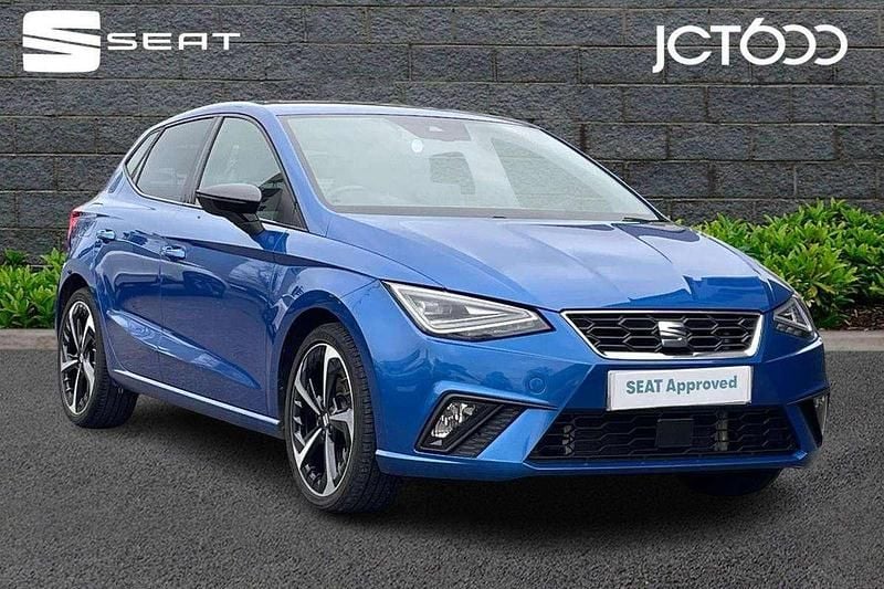 Blue Used 2022 Seat Ibiza FR Sport Hatchback | £14,867 (Fair price) - Image 1/4