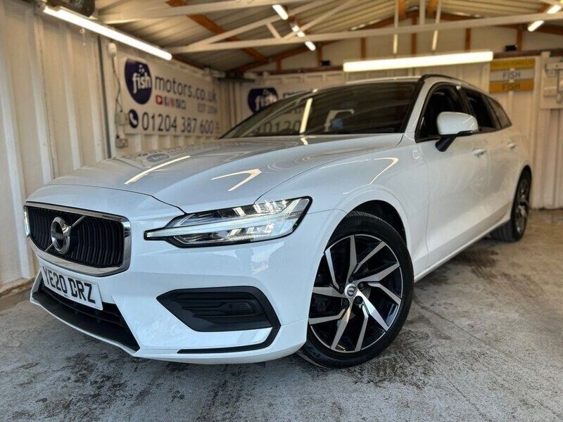 White Used 2020 Volvo V60 Momentum Estate | £18,190 (Super price) - Image 1/3