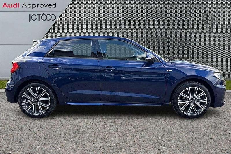 Used Audi A1 S-Line 148 HP (108 kW) 2025 Blue Hatchback