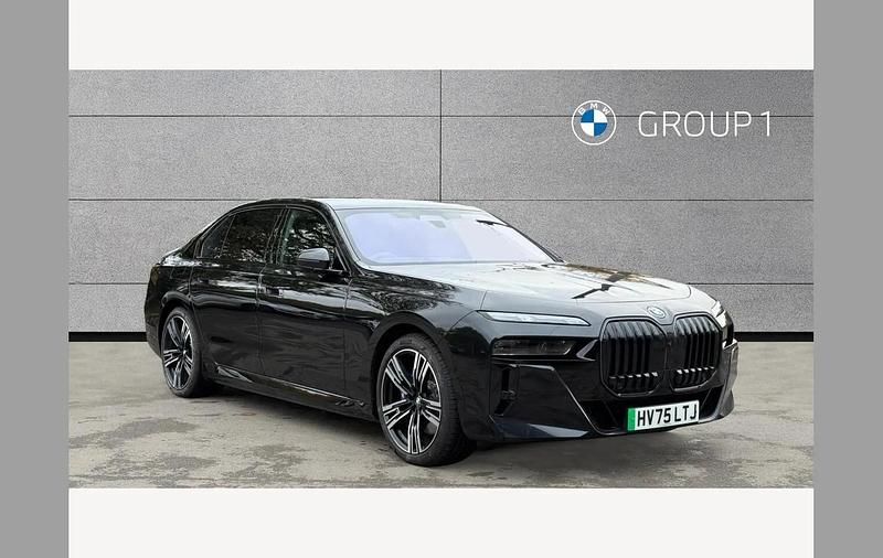 Black Used 2025 BMW i7 M Sport Sedan | £86,750 (Fair price) - Image 1/4