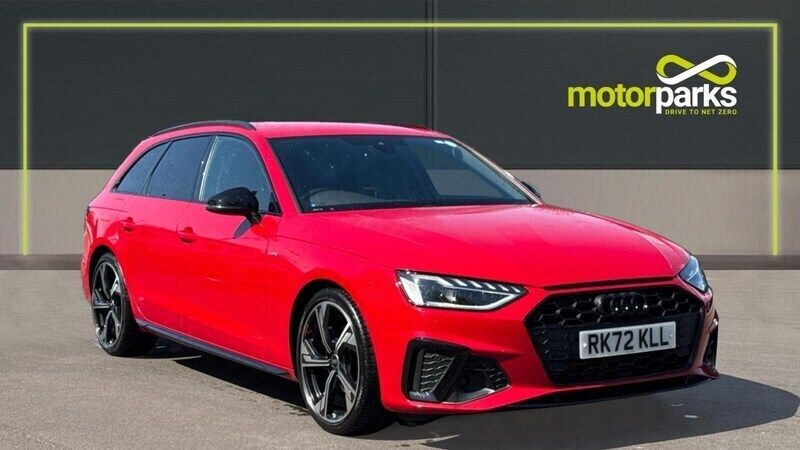 Misano red pearl Used 2022 Audi A4 Black Edition Estate | £24,500 (Fair price) - Image 1/4