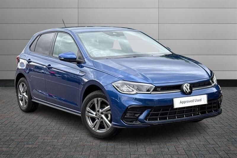 Reef blue New 2025 VW Polo R-line Hatchback | £22,995 (Expensive) - Image 1/4