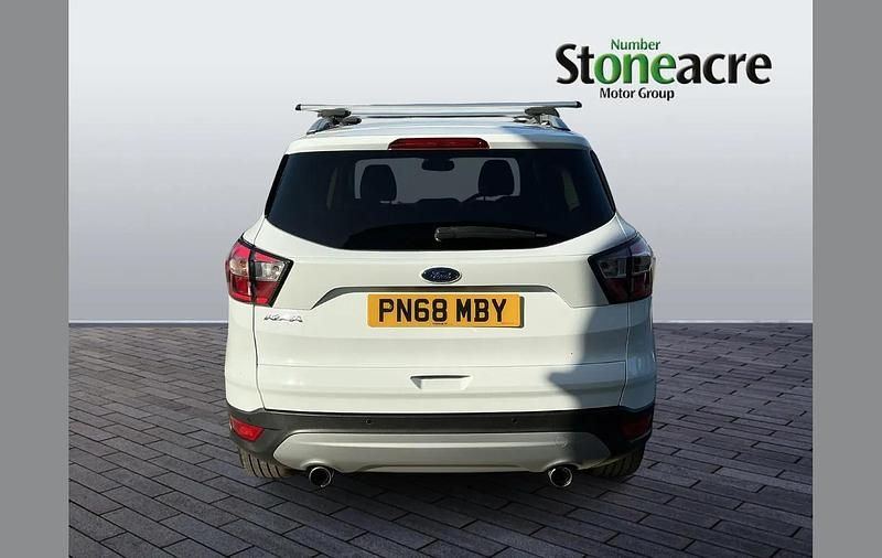 Used Ford Kuga Titanium X 120 HP (88 kW) 2018 White SUV