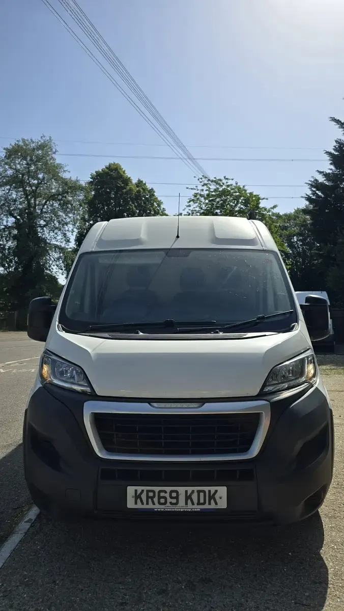 Used Peugeot Boxer 2019 White Van