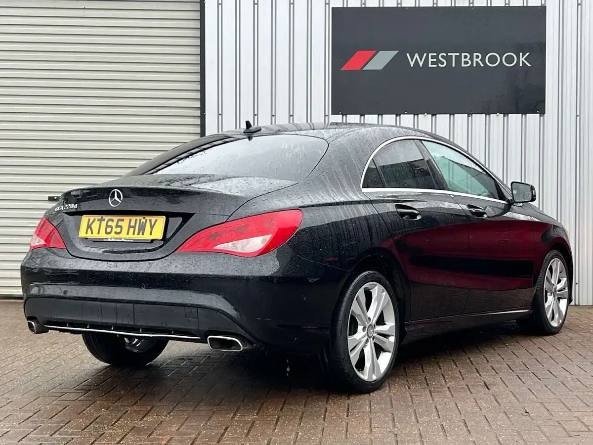 Used Mercedes CLA220 2016 Black Coupe