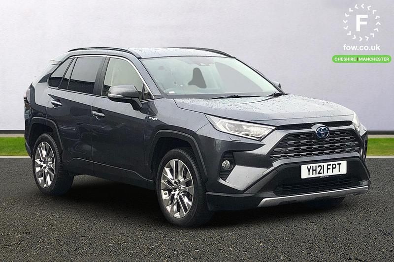 Grey Used 2021 Toyota RAV4 Hybrid SUV | £24,299 (Good price) - Image 1/4