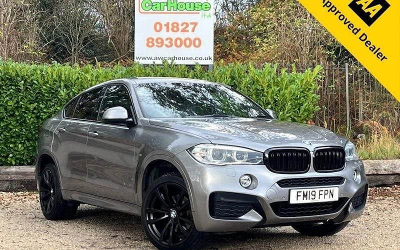 Grey Used 2019 BMW X6 M Sport SUV | £18,999 (Good price) - Image 1/4
